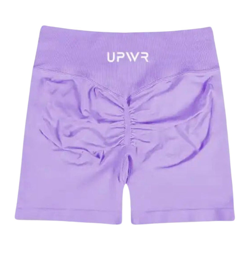 Scrunch Shorts Purple | UPWR