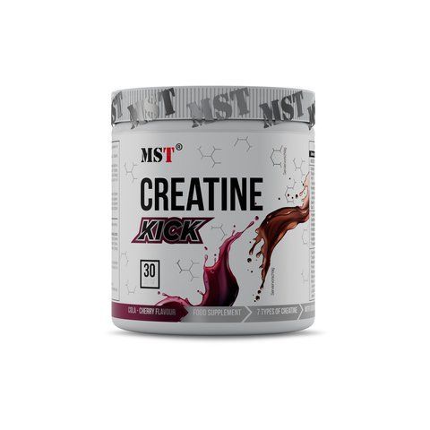 MST Creatine Kick 7in1 &mdash; Вишня і кола, 300 г UP253 фото