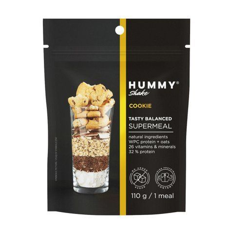 Hummy Shake Tasty Balanced Supermeal - 110g Cookie 2023-10-3273 фото