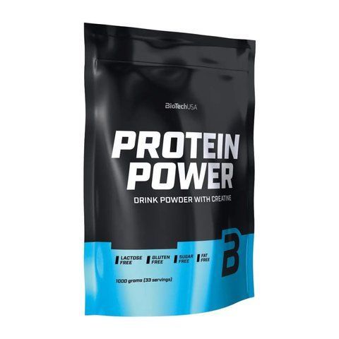 Protein Power - 1000g Strawberry-Banana 100-57-3167649-20 фото