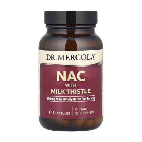 NAC with Milk Thistle 30 Day - 60 caps 2023-10-6667 фото