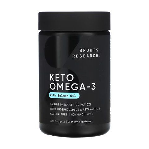 Keto Omega 1250mg - 120 softgels 2023-10-6173 фото