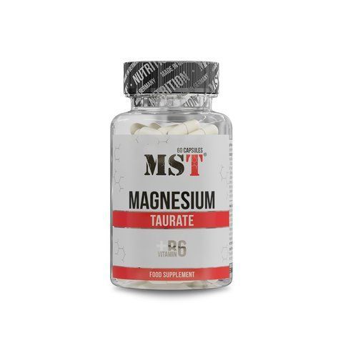 MST Magnesium Taurate + Vitamin B6 60 caps UP216 фото
