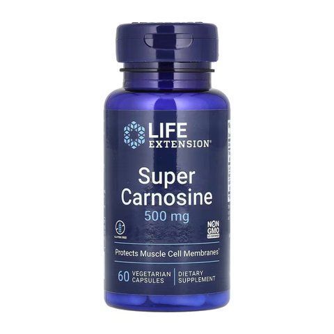 Super Carnosine 500 mg - 60 vcaps (До 06.26) 2023-10-7697 фото