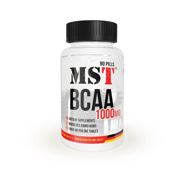 MST BCAA 1000 mg 90 таблеток UP418 фото