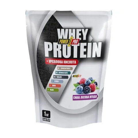 Whey Protein - 1000g Forest Fruit 100-86-7777168-20 фото