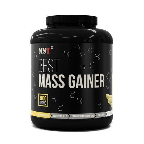MST BEST Mass Gainer Banana Paradise Гейнер Банан 30 порцій 3000 грамів UP354 фото