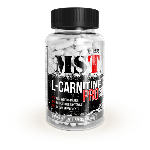 MST L- Carnitine Pro | Карнітін + Кофеїн + Синефрин | 90 капсул UP504 фото