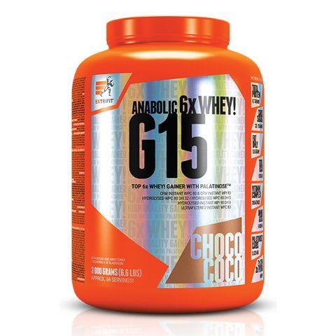 G15 Anabolic Gainer - 3000g Choco-Coconut 100-51-5358137-20 фото