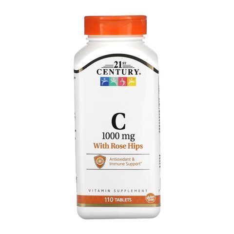 C 1000 mg With Rose Hips - 110 tabs 2023-10-7063 фото