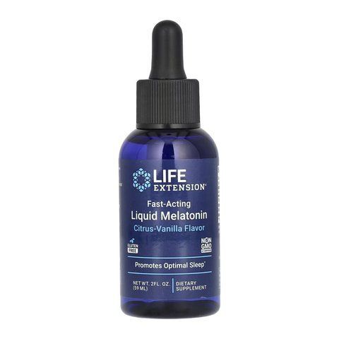 Fast-Acting Liquid Melatonin (Citrus-Vanilla) - 2 fl oz 2022-10-1959 фото