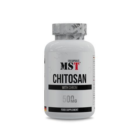 MST Chitosan 500 mg with Chrom 120 caps UP173 фото
