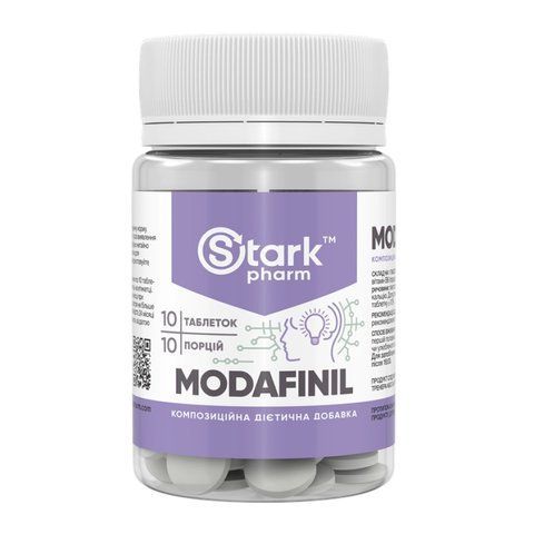 Stark Pharm Modafinil - 10 таблеток 100-51-4266733-20 фото