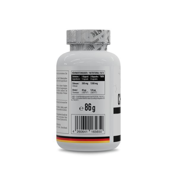 MST Chitosan 500 mg with Chrom 120 caps UP173 фото