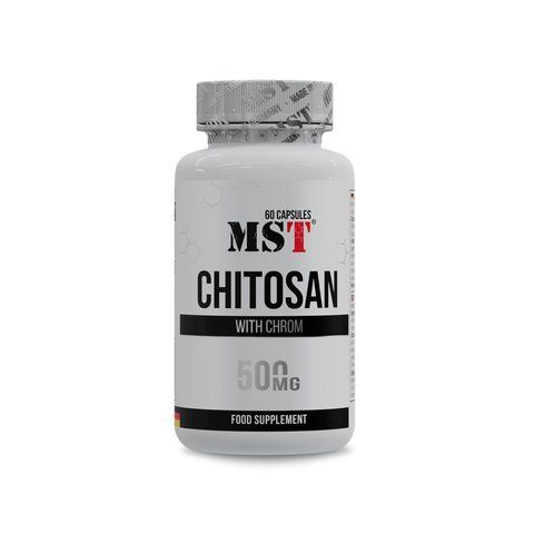 MST Chitosan 500 mg with Chrom 60 caps UP174 фото