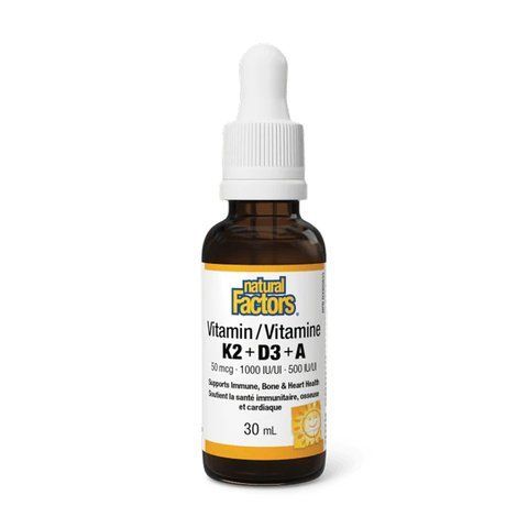 Vitamin K2+D3+A 50 mcg/1000 IU/500 IU - 30ml 2023-10-6551 фото