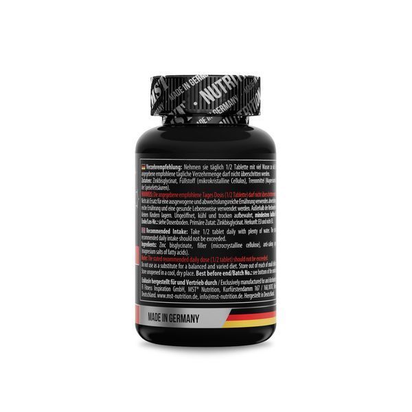 MST Zinc Pro 50 mg Chelate Bisglycinate 60 tab UP126 фото