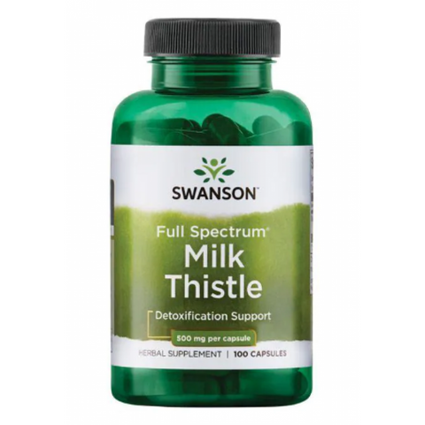Milk Thistle 500mg - 100caps 100-21-9320641-20 фото