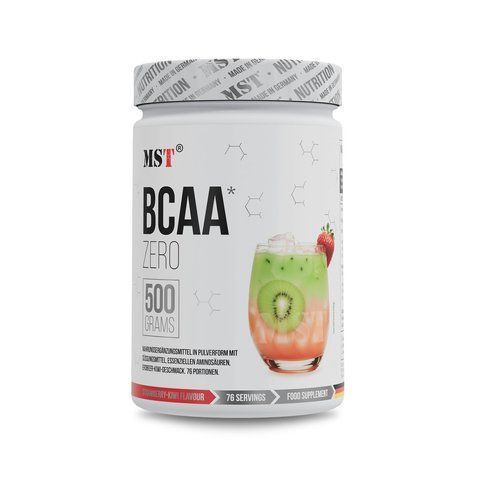 MST BCAA Zero 500 g Strawberry-Kiwi (76 порцій) UP079 фото