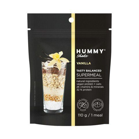 Hummy Shake Tasty Balanced Supermeal - 110g Vanilla 2023-10-3291 фото