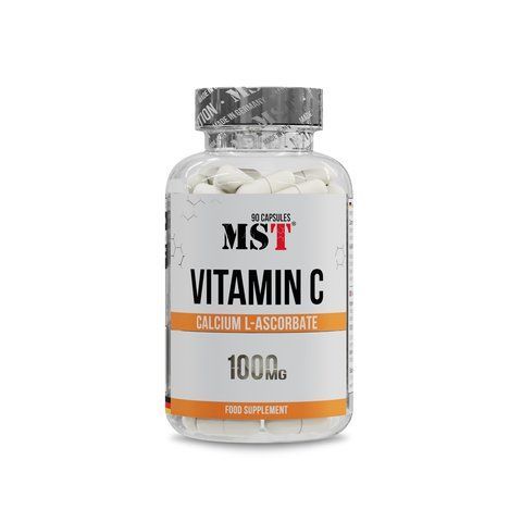 MST Vitamin C 1000 mg (Calcium L-ascorbate) 90 caps UP480 фото