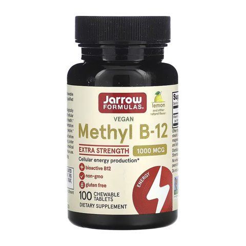Methyl B12 Methylcobalamin 1000 mcg - 100 tabs 2023-10-6199 фото