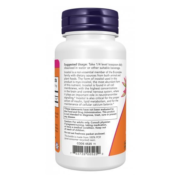 NOW Foods Inositol Powder - 454 г 2022-10-2568 фото