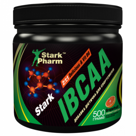 Stark Pharm IBCAA 2-1-1/Vit B6 &mdash; 500 г, Лимон 100-93-9227132-20 фото