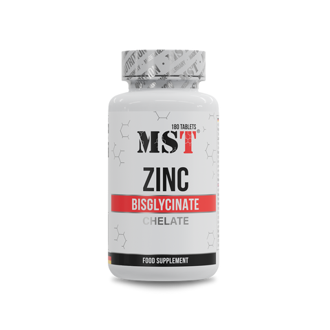 MST Zinc Bisglycinate Chelate 180 tab UP055 фото