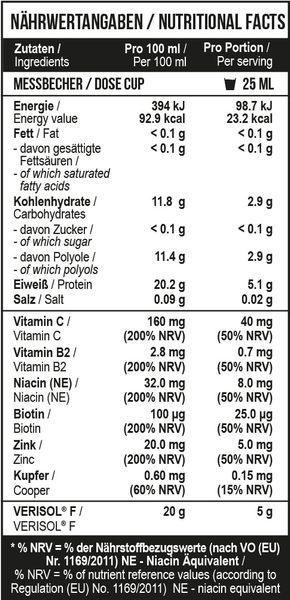MST Fish Collagen Peptides Zero Verisol + Biotin 1000 ml Strawberry-Kiwi UP482 фото
