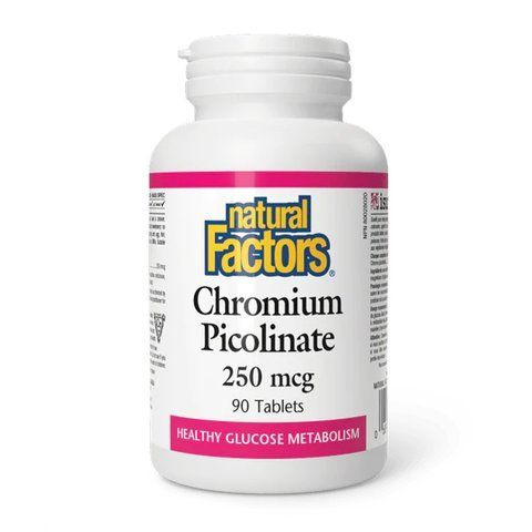 Chromium Picolinate 250mcg - 90 tabs 2023-10-6702 фото