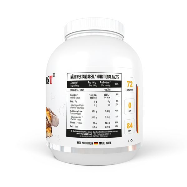 MST EGG White Protein Peanut Butter Lactose free | Яєчний протеїн Арахісове масло 1800 грамів UP532 фото