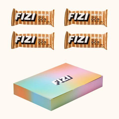 FIZI Special Mini Box &mdash; коробка: 4 батончики &times; 45 г 2023-10-3906 фото