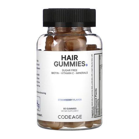 Hair Gummies - 60 gummies (До 10.26) 2024-11-0008 фото