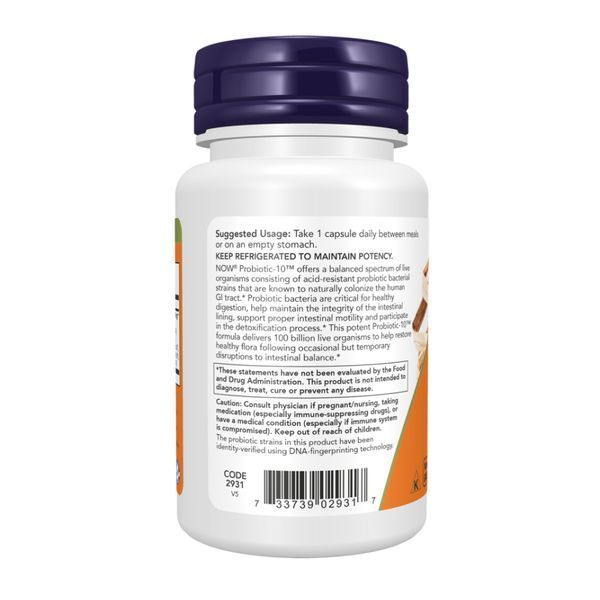 Probiotic-10&trade; 100 Billion - 60 vcaps 2023-10-2436 фото