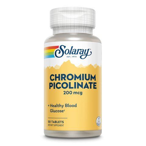Chromium Picolinate 200mcg - 50 tabs 2022-10-1789 фото