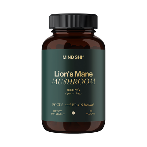 Lion's Mane Mushroom 1000 mg - 60 vegcaps (До 10.26) 2024-11-0060 фото