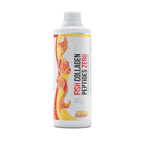 MST Fish Collagen Peptides Zero Verisol + Biotin 1000 ml Pineapple UP288 фото