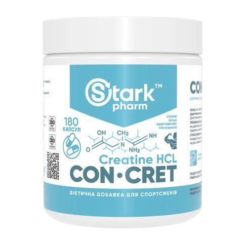 Stark Pharm CON-CRET Creatine HCl 750 мг &mdash; 180 капсул 2022-09-0397 фото