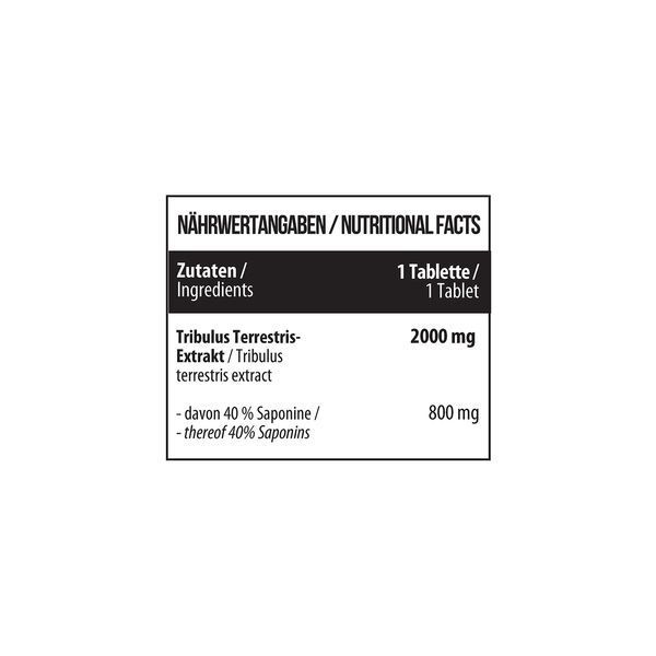 Healthy Tribulus 2000 mg в 1 таблетці | 120 таблеток UP289 фото