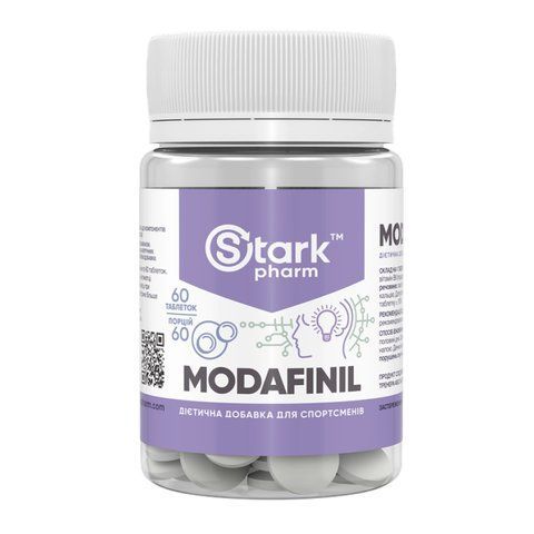 Stark Pharm Modafinil 100 мг - 60 таблеток 100-40-4355960-20 фото