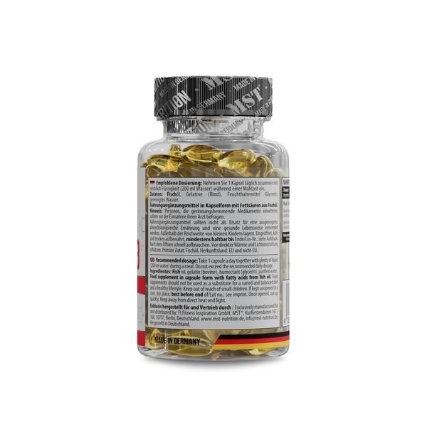 MST Omega 3 Triglyceride 75% 60 капсул UP191 фото
