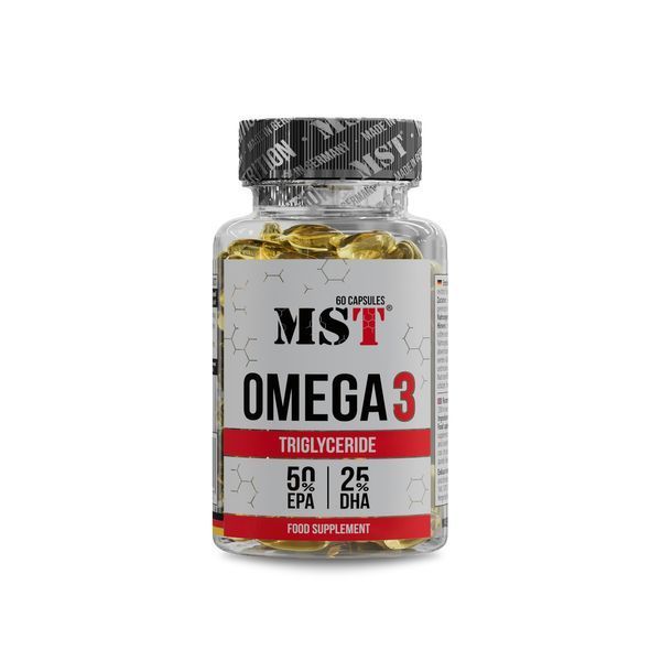MST Omega 3 Triglyceride 75% 60 капсул UP191 фото
