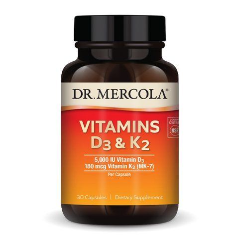 Vitamins D3 & K2 - 30 caps 2023-10-3952 фото
