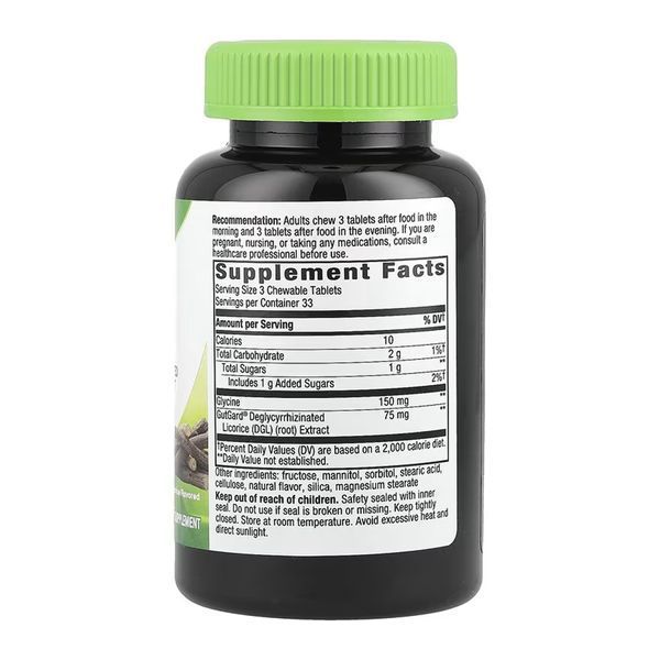 DGL - 100 chew tabs 2023-10-6429 фото