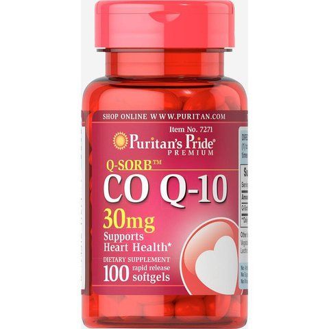 Q-SORB&trade; Co Q-10 30 mg - 100 Softgels 100-91-9621938-20 фото