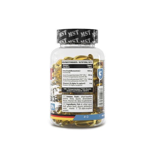 MST Nordic Fish Oil 30% + вітамін E 90 капсул UP392 фото