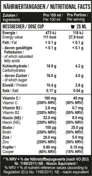 MST Collagen Peptides Verisol + Biotin 500 ml Orange UP343 фото