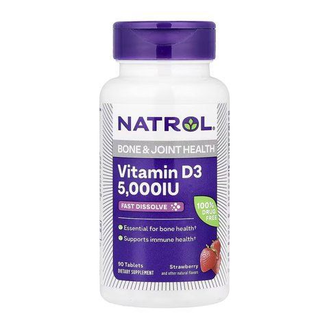 Vitamin D3 5,000 IU - 90 tabs 2023-10-6212 фото
