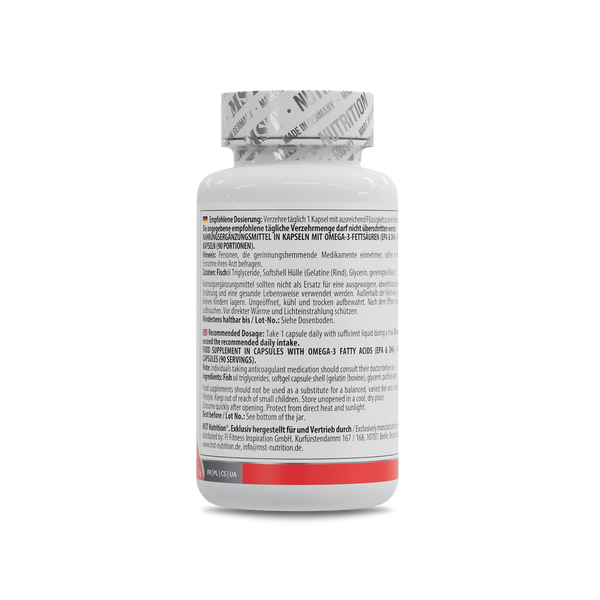 MST Omega 3 Triglyceride 75% 90 капсул UP543 фото